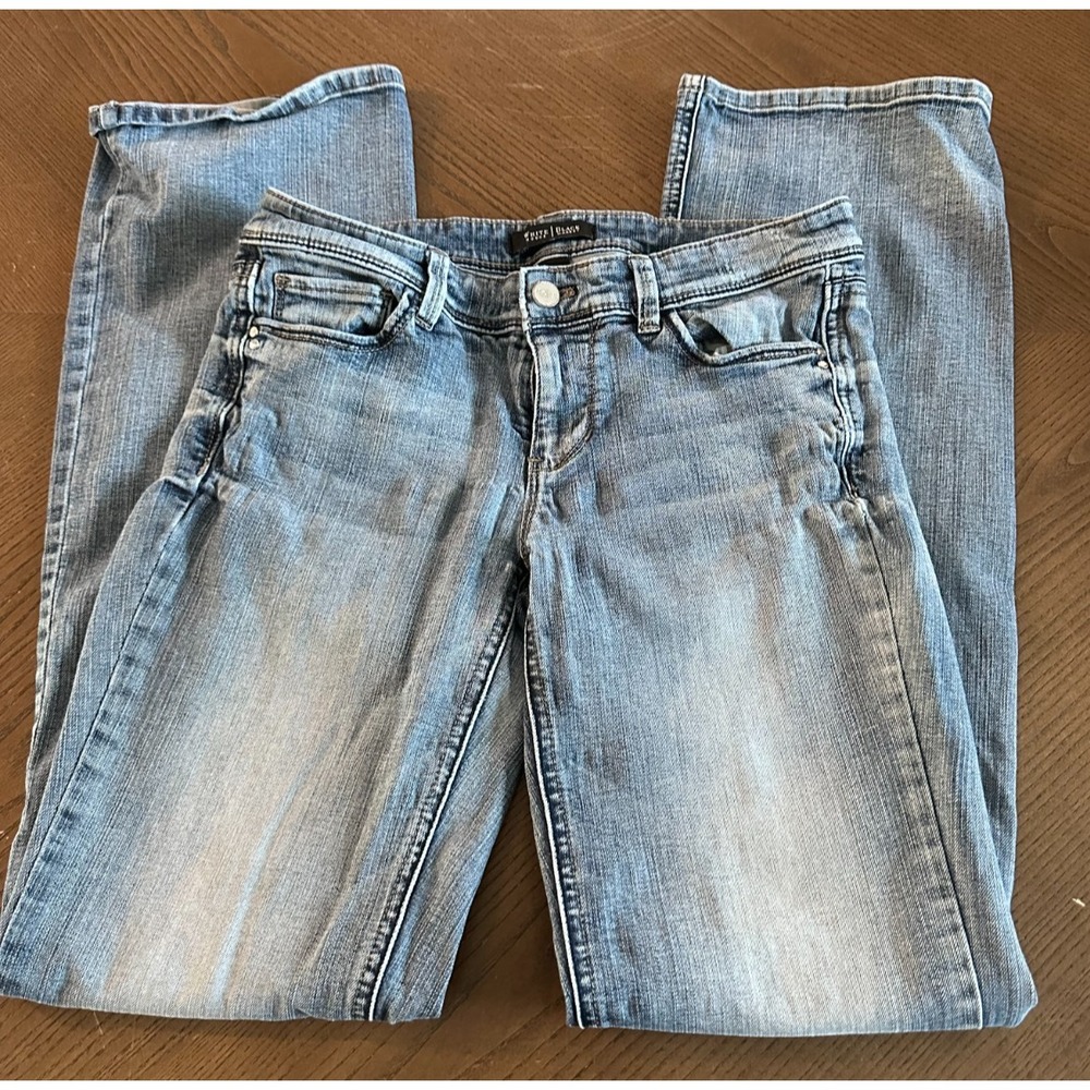 Women's White House Black Market Noir Embellished Size 4 Regular 29 x‎ 31